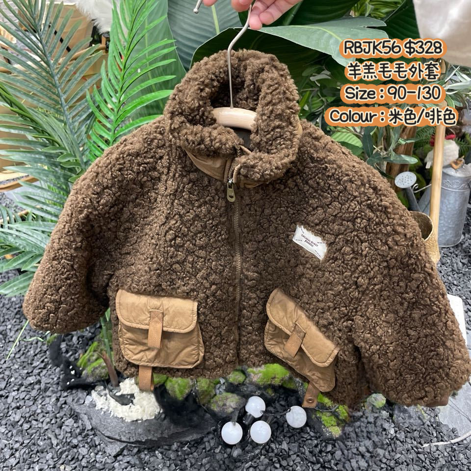 RBJK56 羊羔毛毛外套
