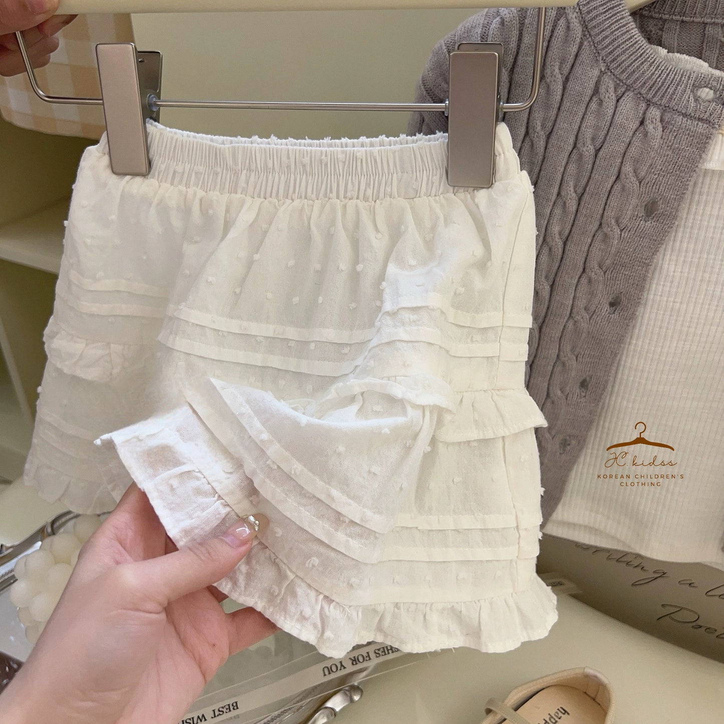 TBB12 白色蛋糕裙