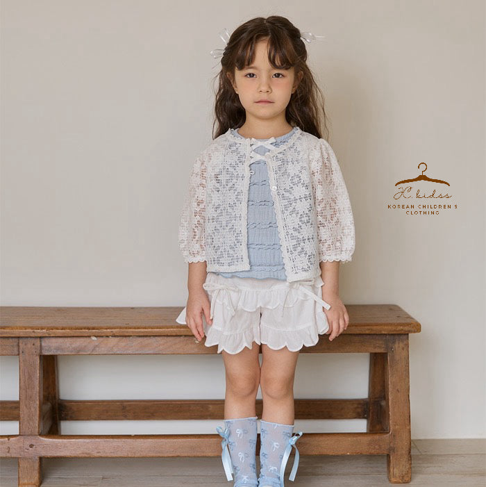 CRJK2 白色針織外套