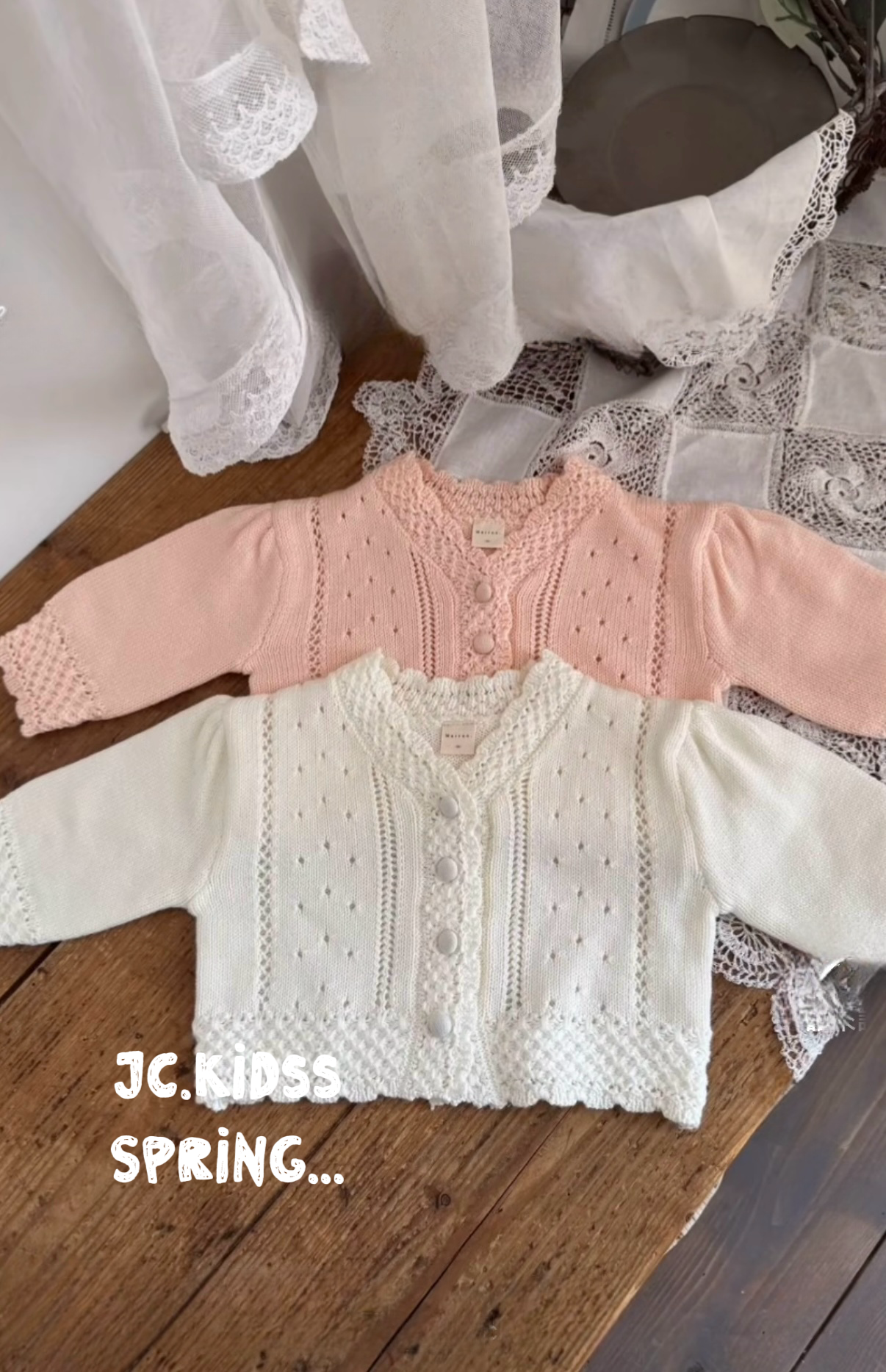 線冷女嬰外套 - 嬰幼兒童裝