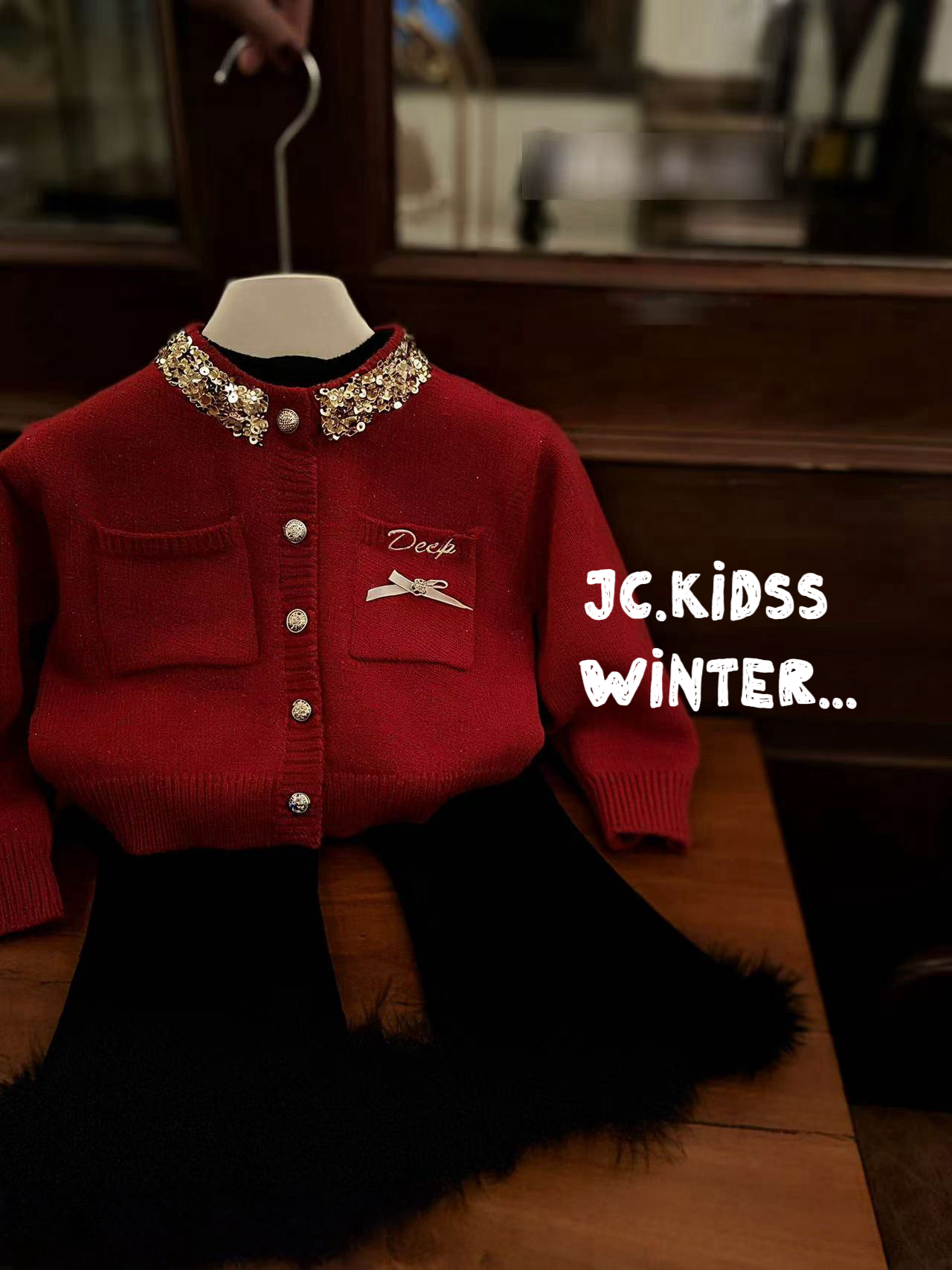 YKGB566 毛毛腳喇叭褲