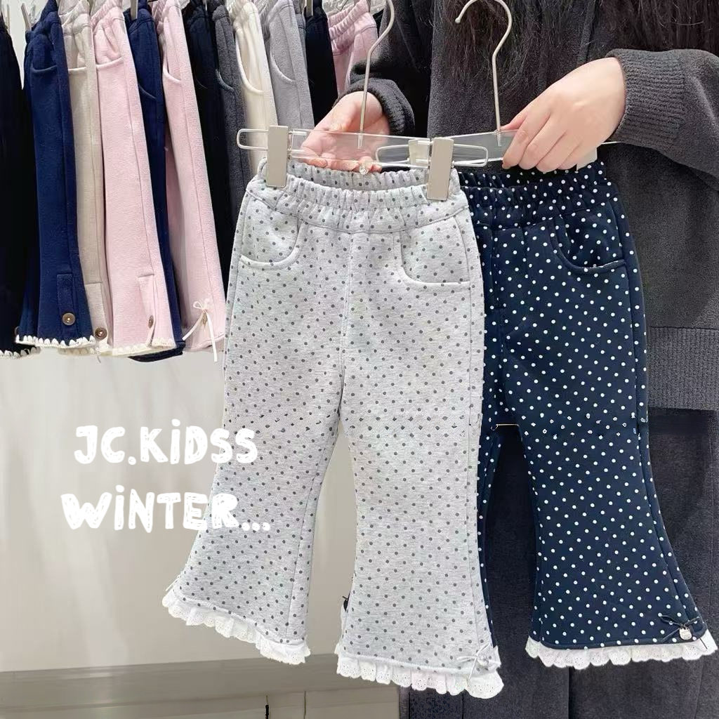 YKGB574 波點喇叭褲