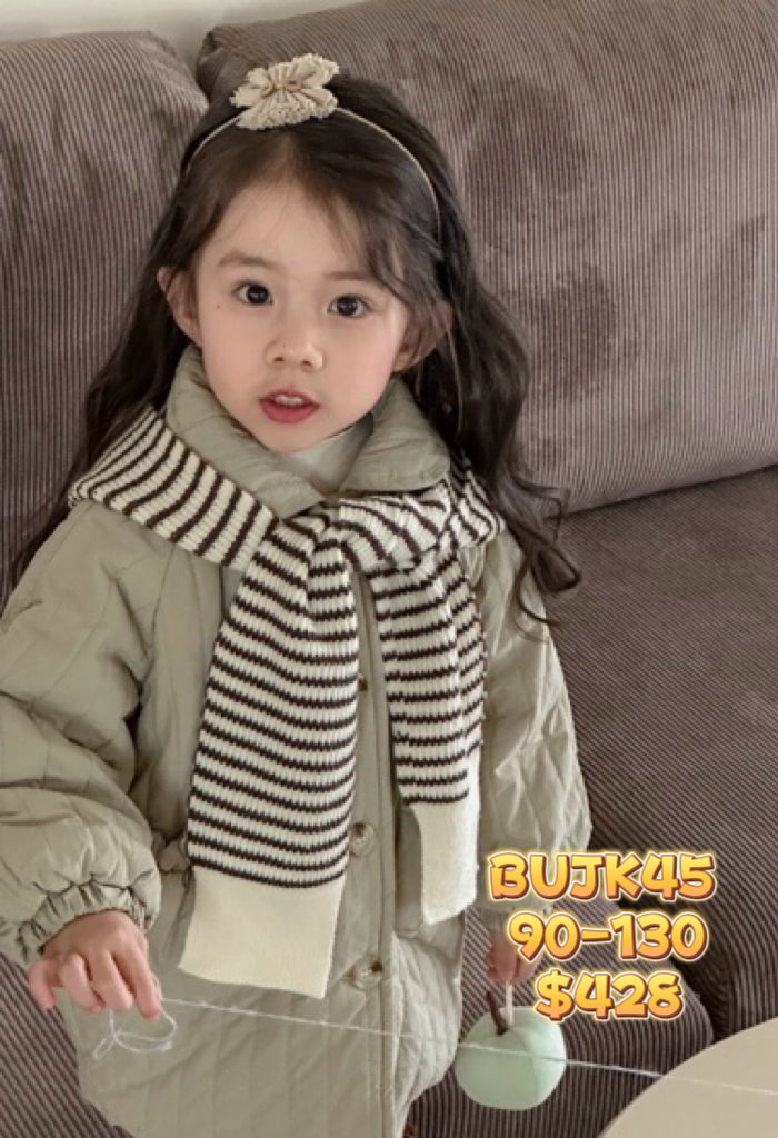 BUJK45 披肩夾棉外套