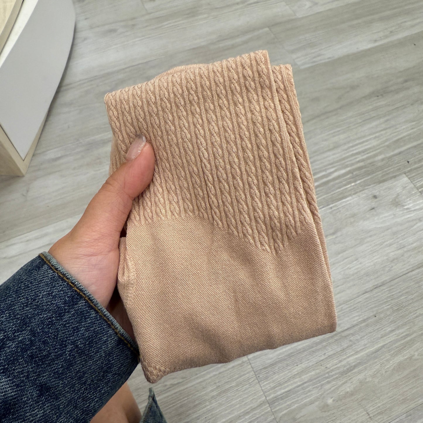 YHL1 織冷紋襪褲