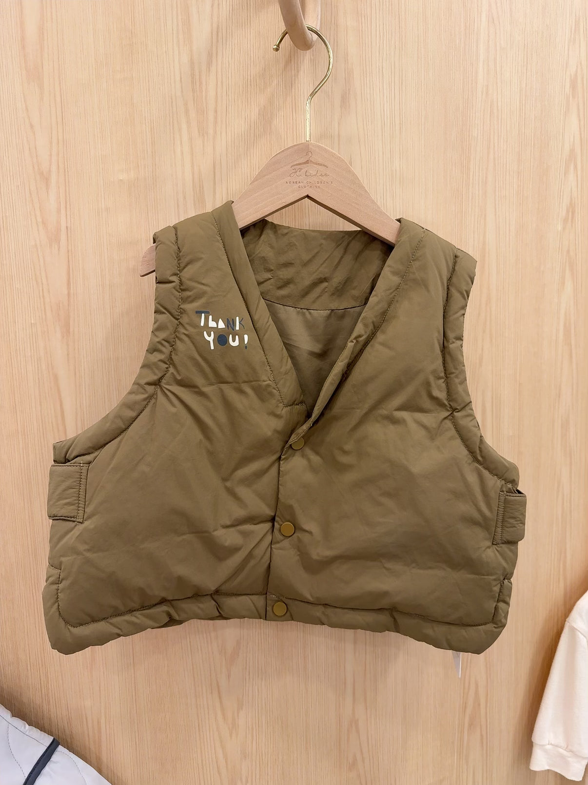 RBT131 啡色羽絨背心