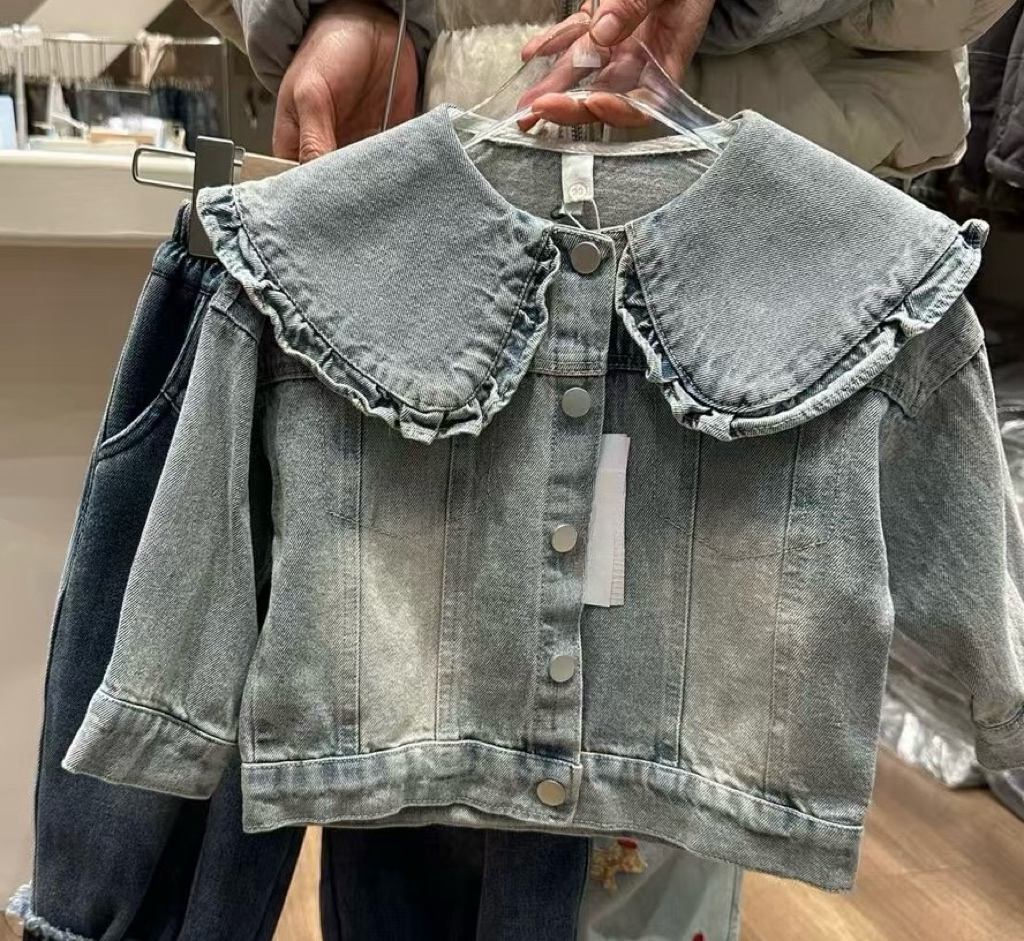 YKJK444 公主領牛仔外套