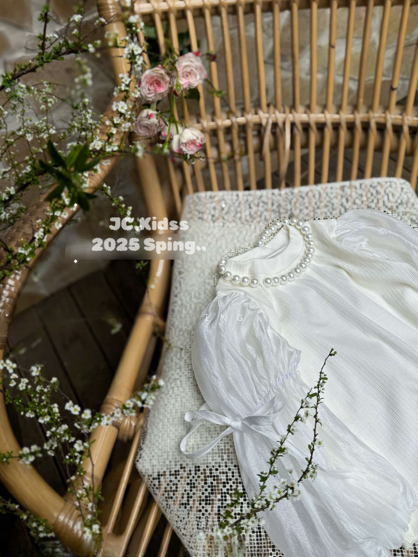 公主束袖打底上衣 - 嬰幼兒童裝