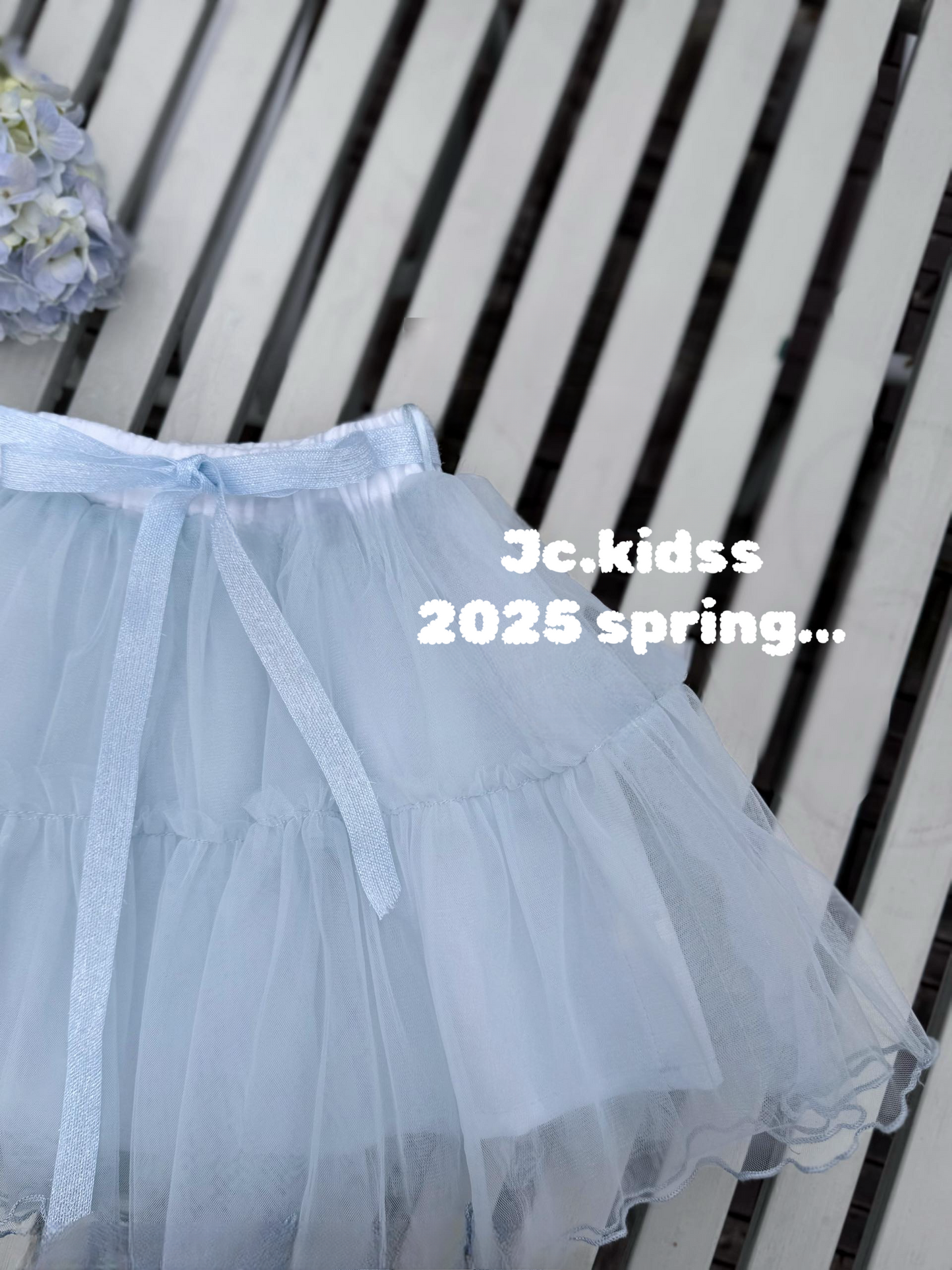 蝴蝶結絲帶紗裙 - 嬰幼兒童裝