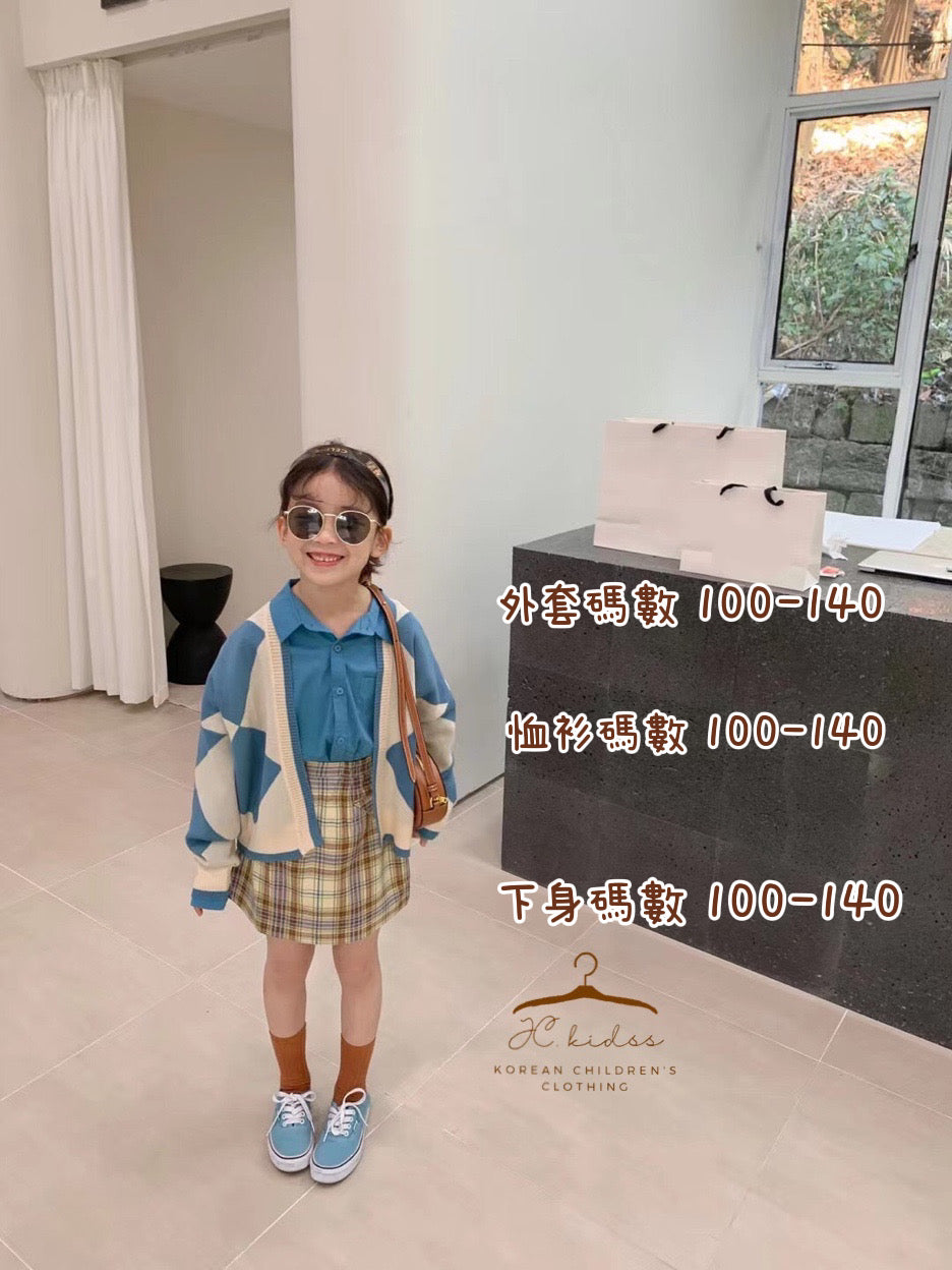 YKT89藍色有袋恤衫