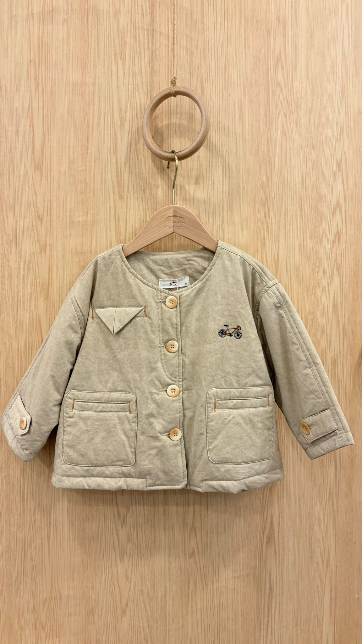 RBJK133 三角口袋夾棉外套