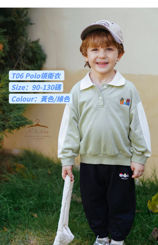 T06 Polo領衛衣