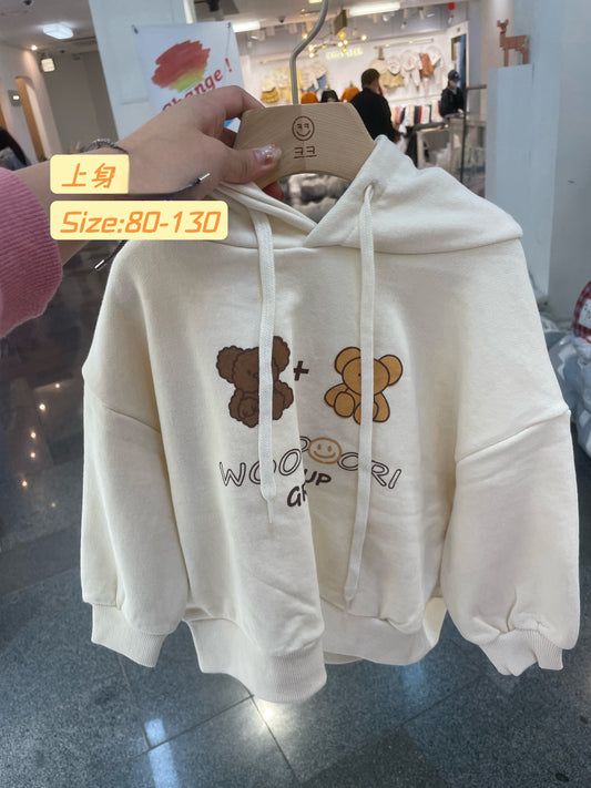 KKT1 雙熊有帽衞衣