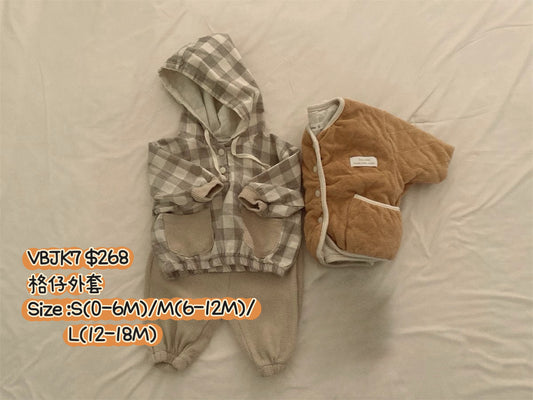 VBT7 格仔有帽衛衣