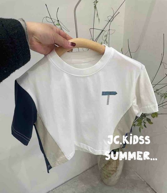RBT150 拼色鎚仔TEE