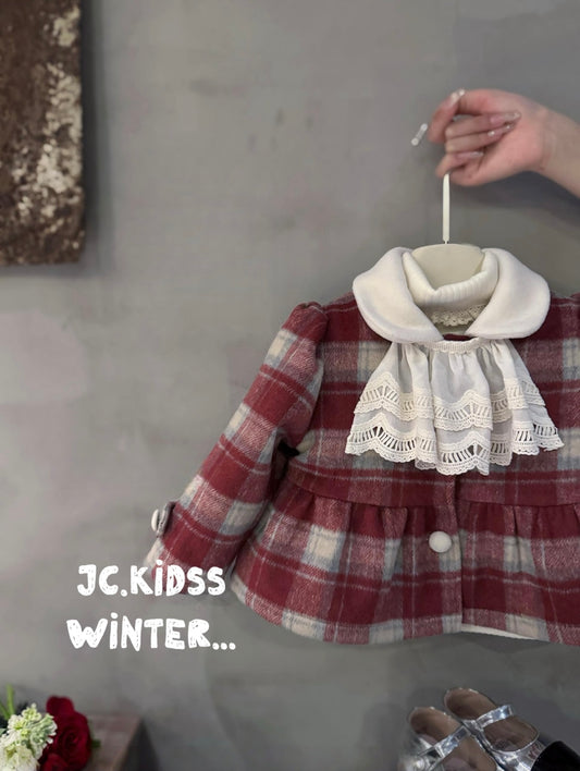 YKJK546 公主領夾棉外套