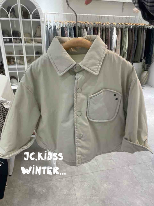 YKBT563 口袋夾棉恤衫