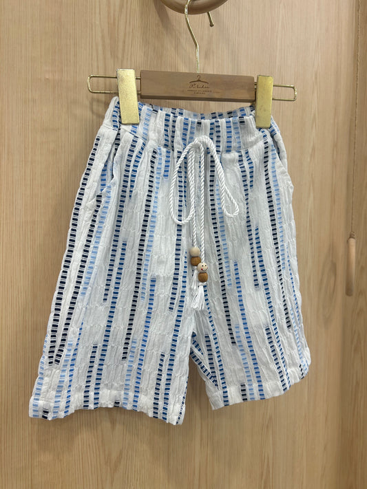 RBB154 藍色直間休閒褲
