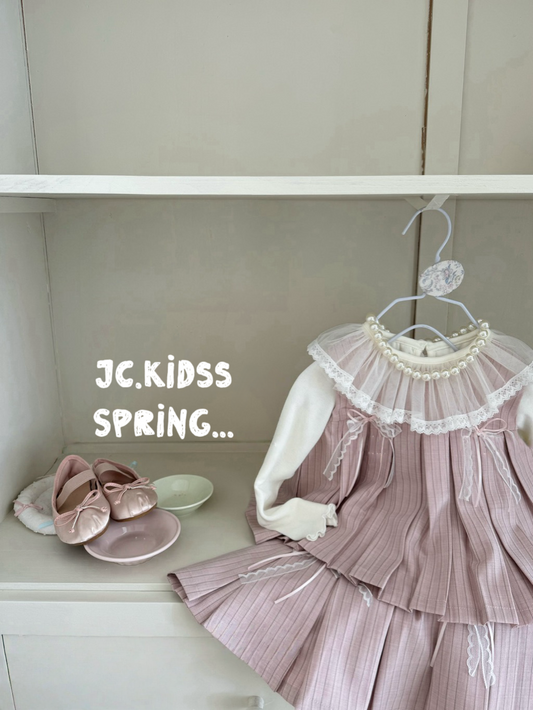 YKGS591 百褶裙兩件套