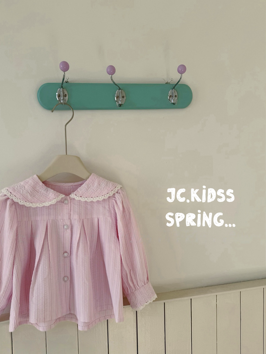 YKGT595 粉色公主水手上衣