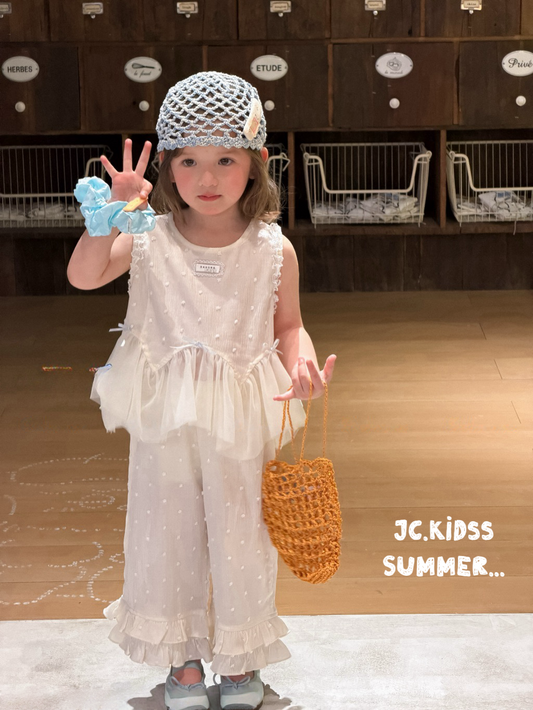 YKGS615 白色點點套裝