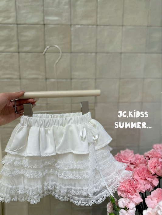 YKD617 拼接蛋糕紗裙