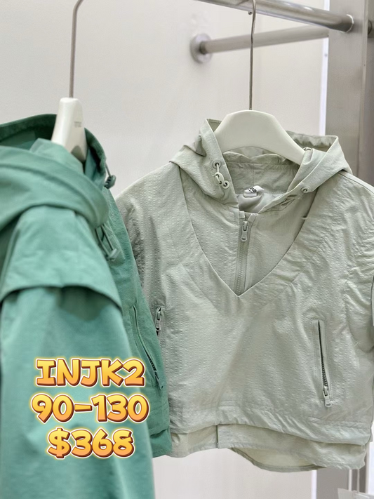 INJK2 背心假兩件風褸