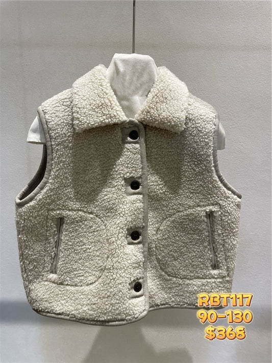 RBT117 抓毛馬甲