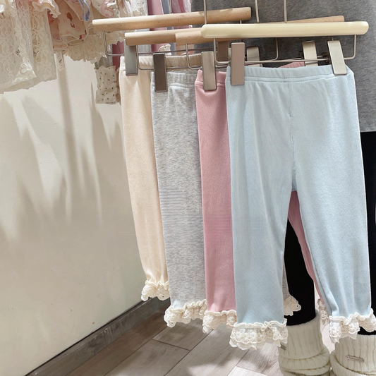 LG7 蕾絲RUFFLES LEGGING