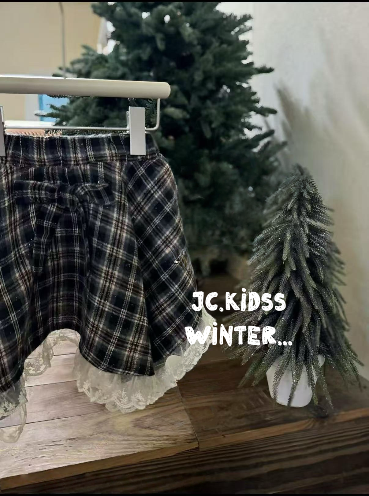 YKD512 格仔半截裙