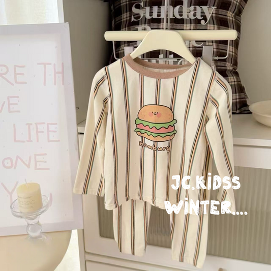 HW226 漢堡包家居服