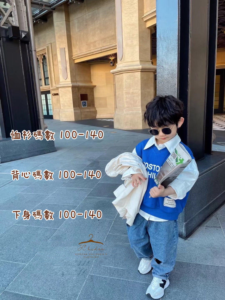 YKT147 白色ADER恤衫